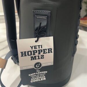 Yeti Hopper M12 Black Backpack Cooler